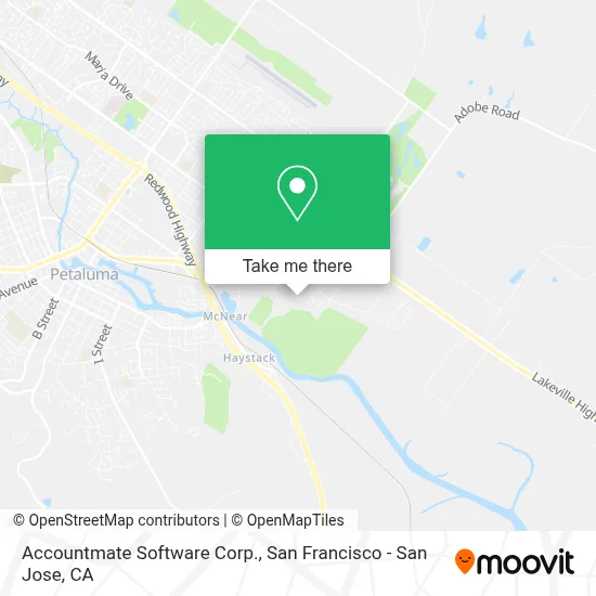 Accountmate Software Corp. map