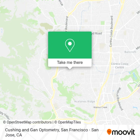 Cushing and Gan Optometry map