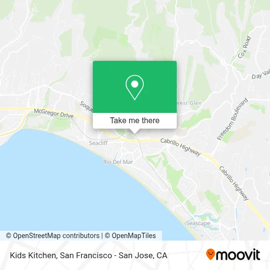 Kids Kitchen map