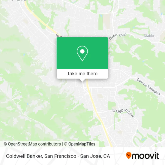 Coldwell Banker map