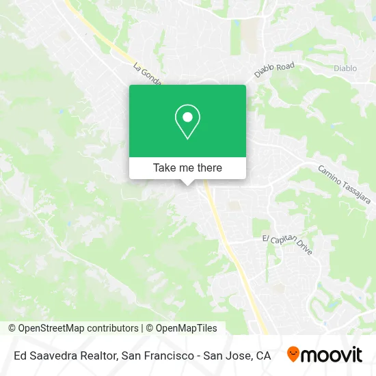 Ed Saavedra Realtor map