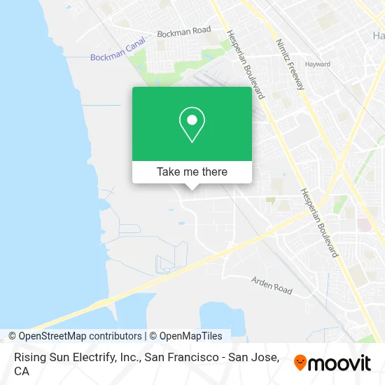 Rising Sun Electrify, Inc. map