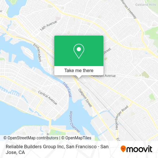 Reliable Builders Group Inc map