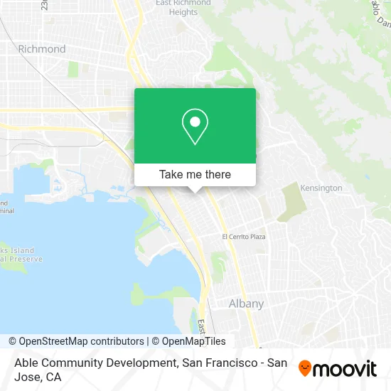 Able Community Development map