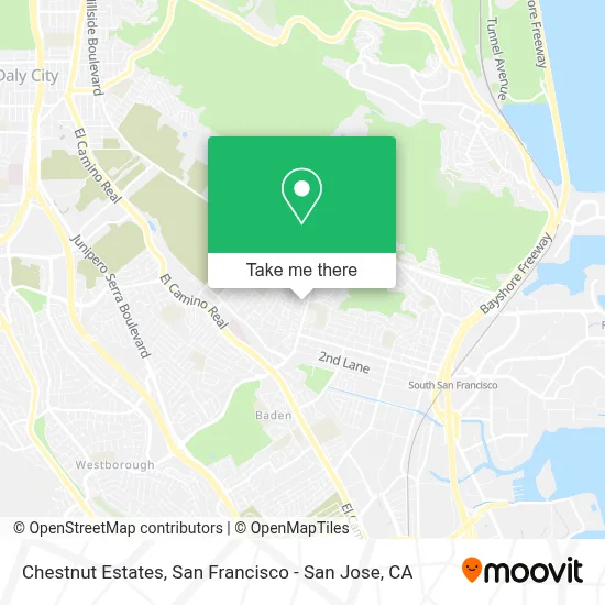 Chestnut Estates map
