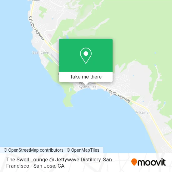The Swell Lounge @ Jettywave Distillery map