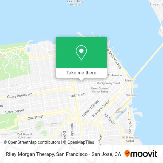 Riley Morgan Therapy map