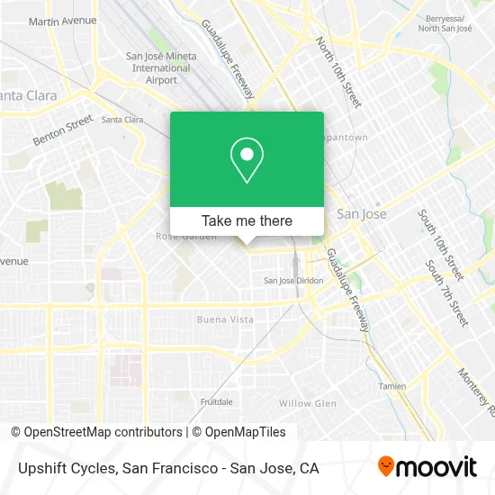 Upshift Cycles map