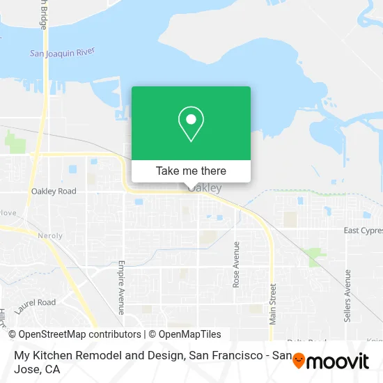 My Kitchen Remodel and Design map
