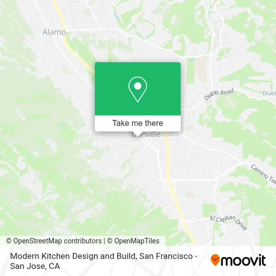 Modern Kitchen Design and Build map