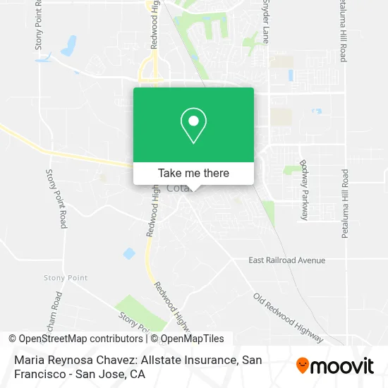 Maria Reynosa Chavez: Allstate Insurance map