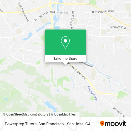Powerprep Tutors map
