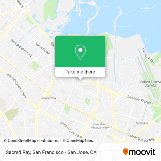 Sacred Ray map
