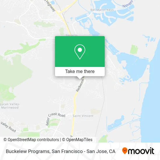 Buckelew Programs map