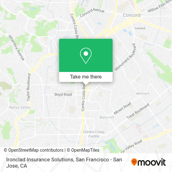 Ironclad Insurance Solutions map