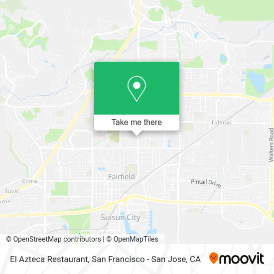 El Azteca Restaurant map