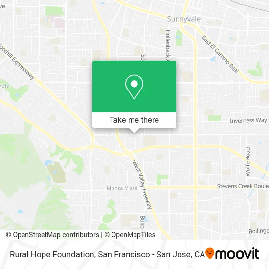 Rural Hope Foundation map