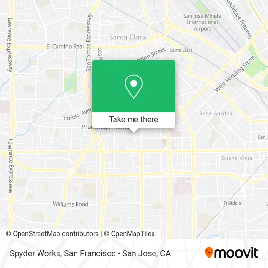 Spyder Works map