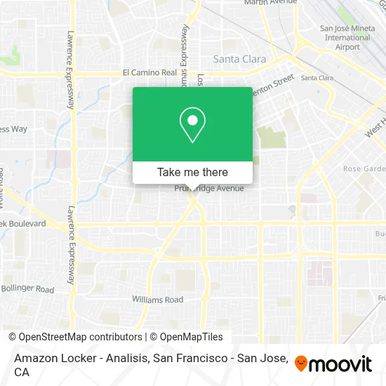 Amazon Locker - Analisis map
