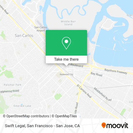 Swift Legal map