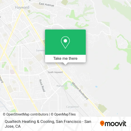 Qualtech Heating & Cooling map