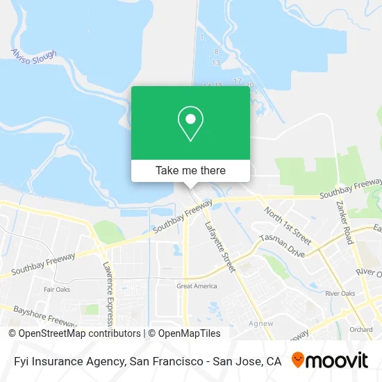 Fyi Insurance Agency map