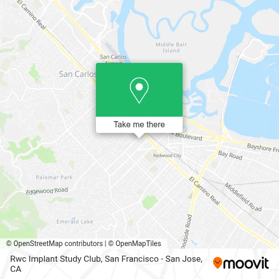 Rwc Implant Study Club map