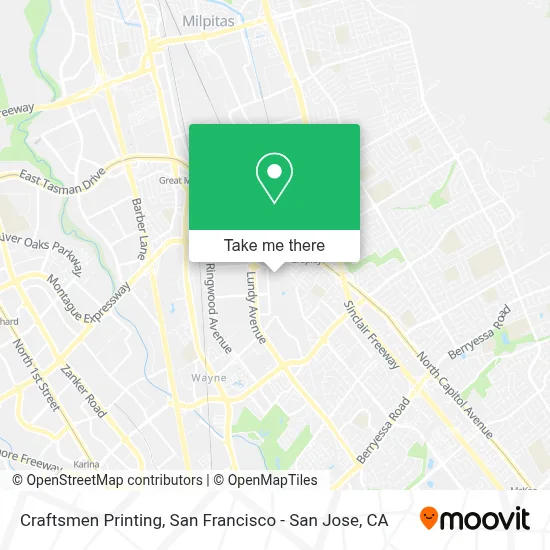 Craftsmen Printing map