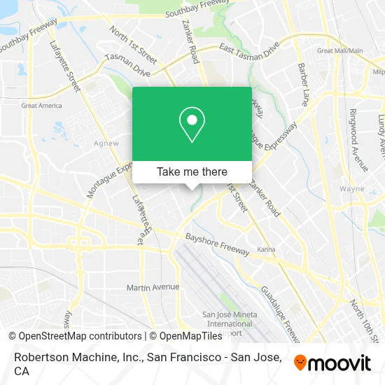 Robertson Machine, Inc. map