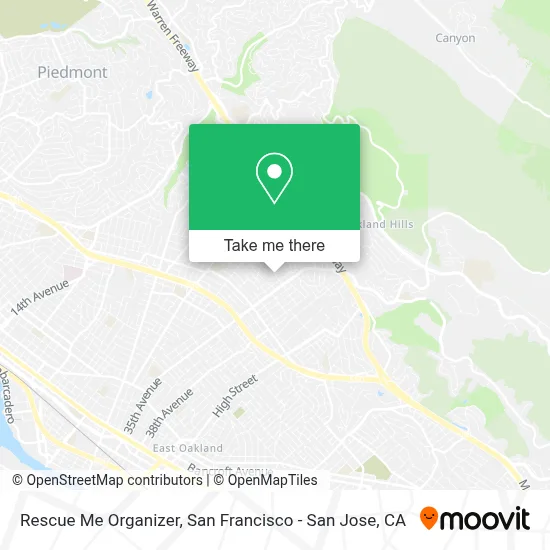 Rescue Me Organizer map