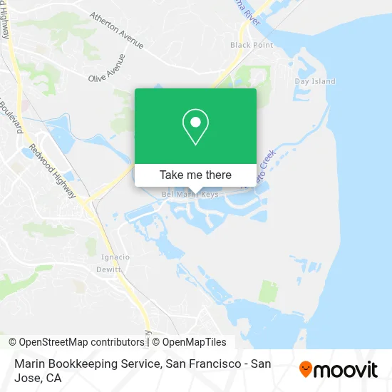 Marin Bookkeeping Service map