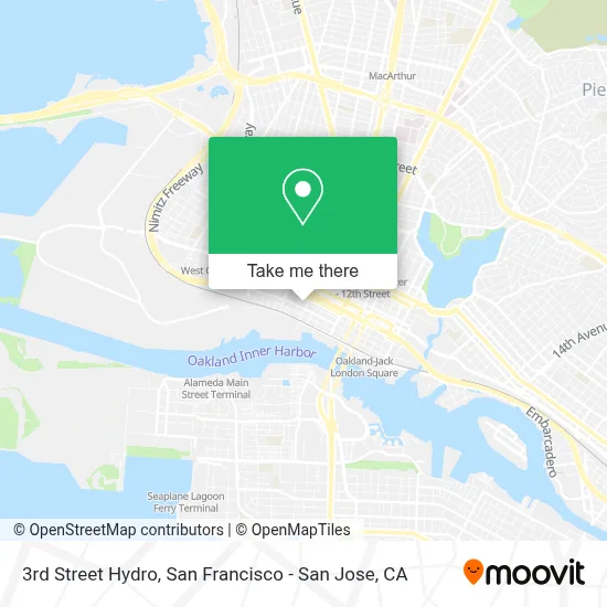 3rd Street Hydro map