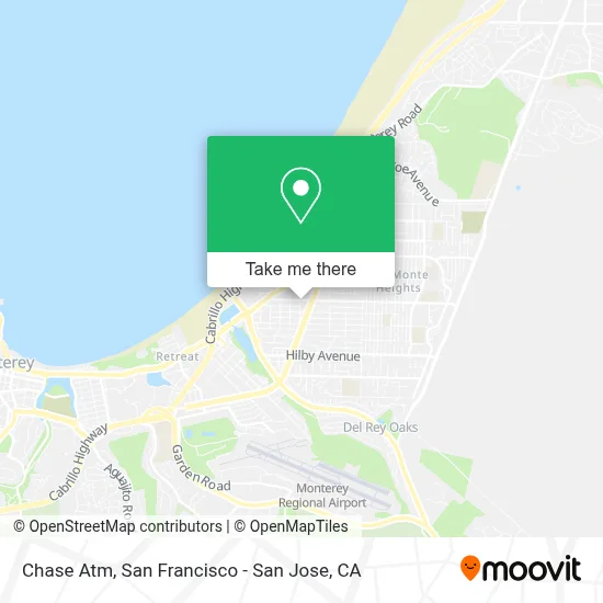 Chase Atm map