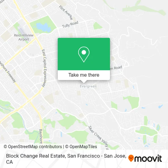 Block Change Real Estate map