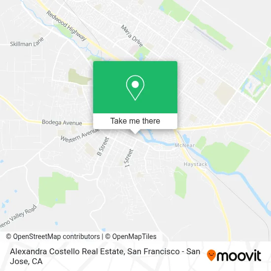 Alexandra Costello Real Estate map