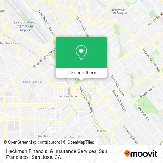 Heckman Financial & Insurance Services map