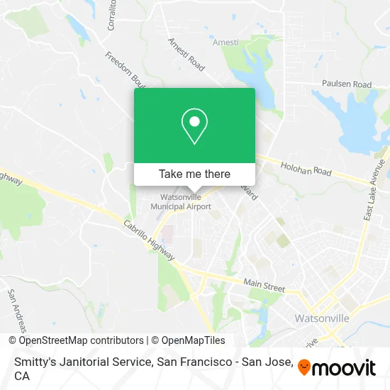 Smitty's Janitorial Service map