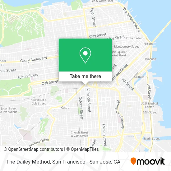 The Dailey Method map