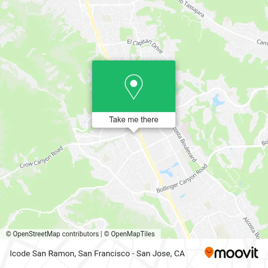 Icode San Ramon map