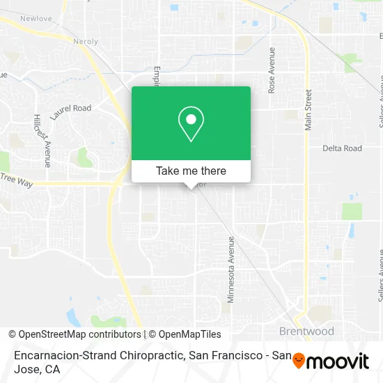 Encarnacion-Strand Chiropractic map