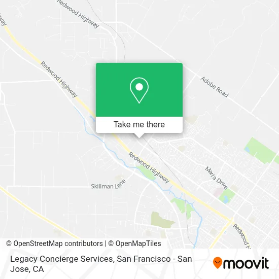 Legacy Concierge Services map