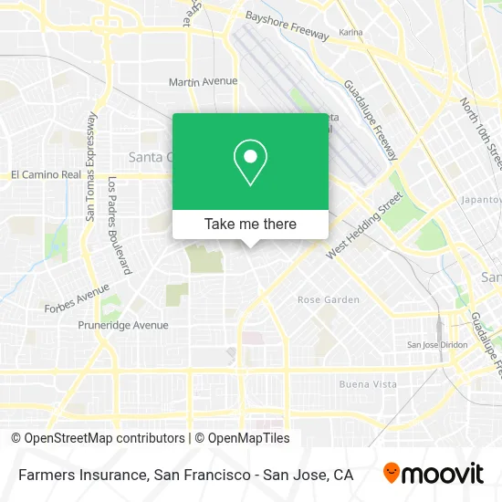 Farmers Insurance map