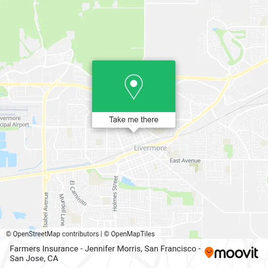Farmers Insurance - Jennifer Morris map