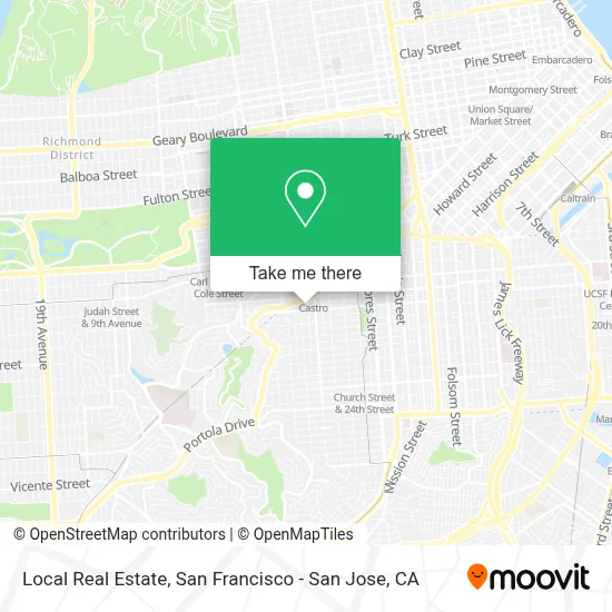 Local Real Estate map