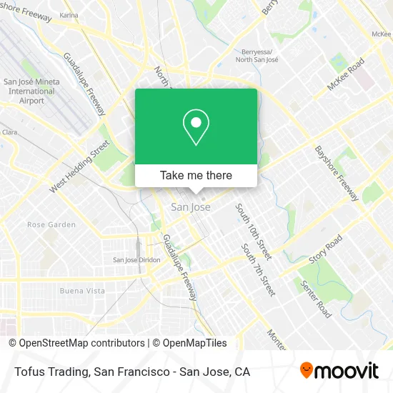 Tofus Trading map