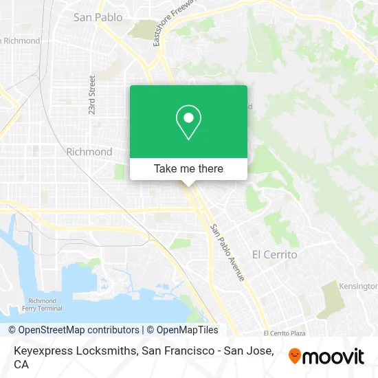 Keyexpress Locksmiths map