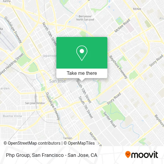 Php Group map