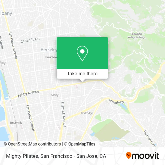 Mighty Pilates map