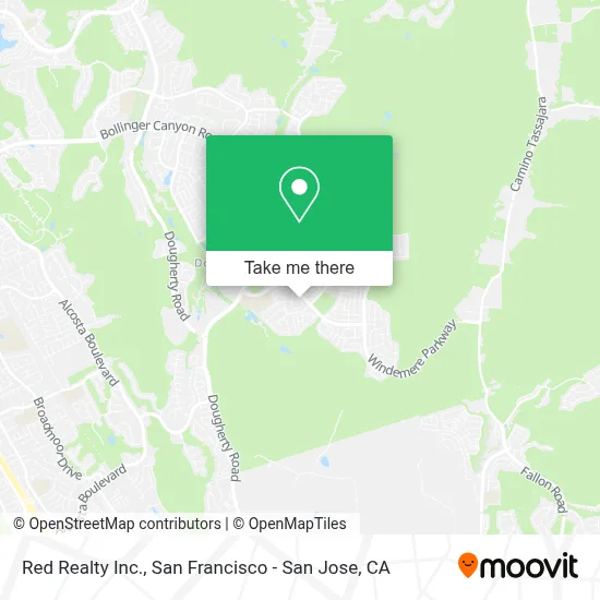 Red Realty Inc. map