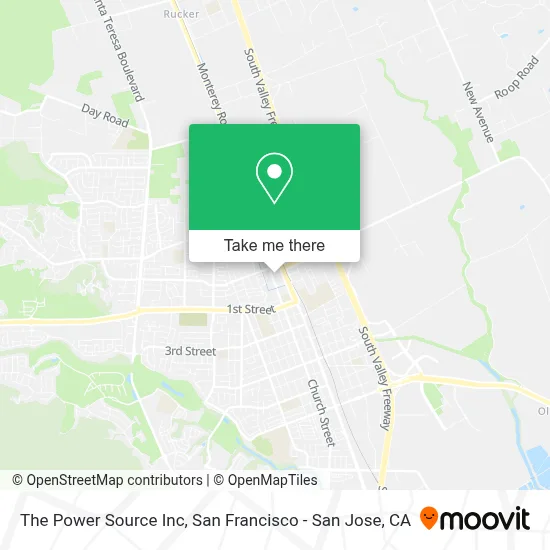 The Power Source Inc map